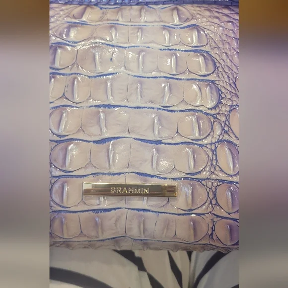 Brahmin Lorelei Shoulder Croc-Embossed Crossbody Bag - Picture 11 of 14